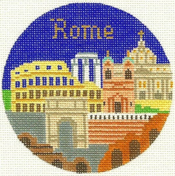 Rome Round Ornament