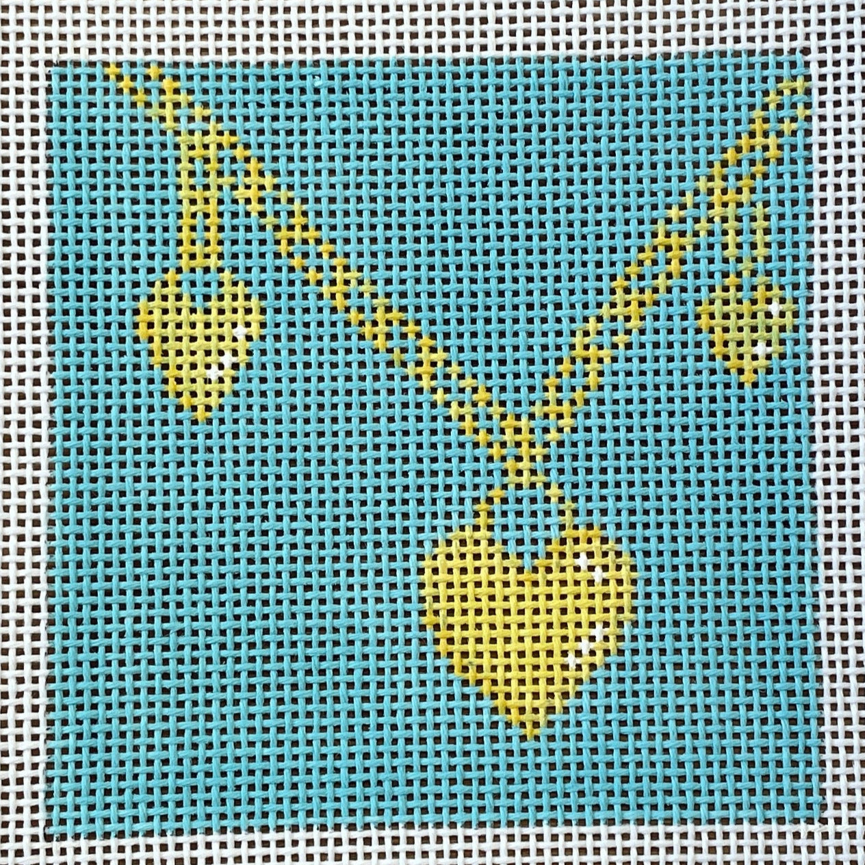 Heart Charm Insert-Blue