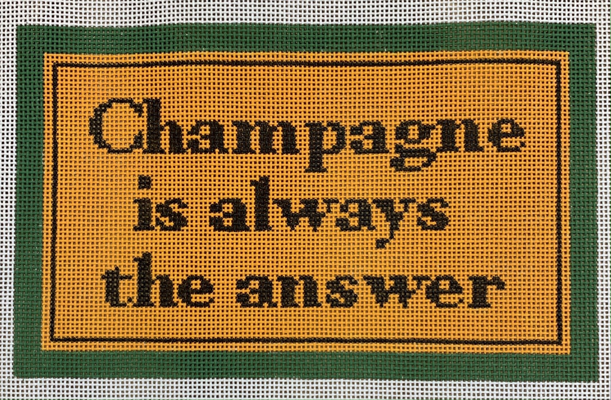 Champagne is Always the Answer