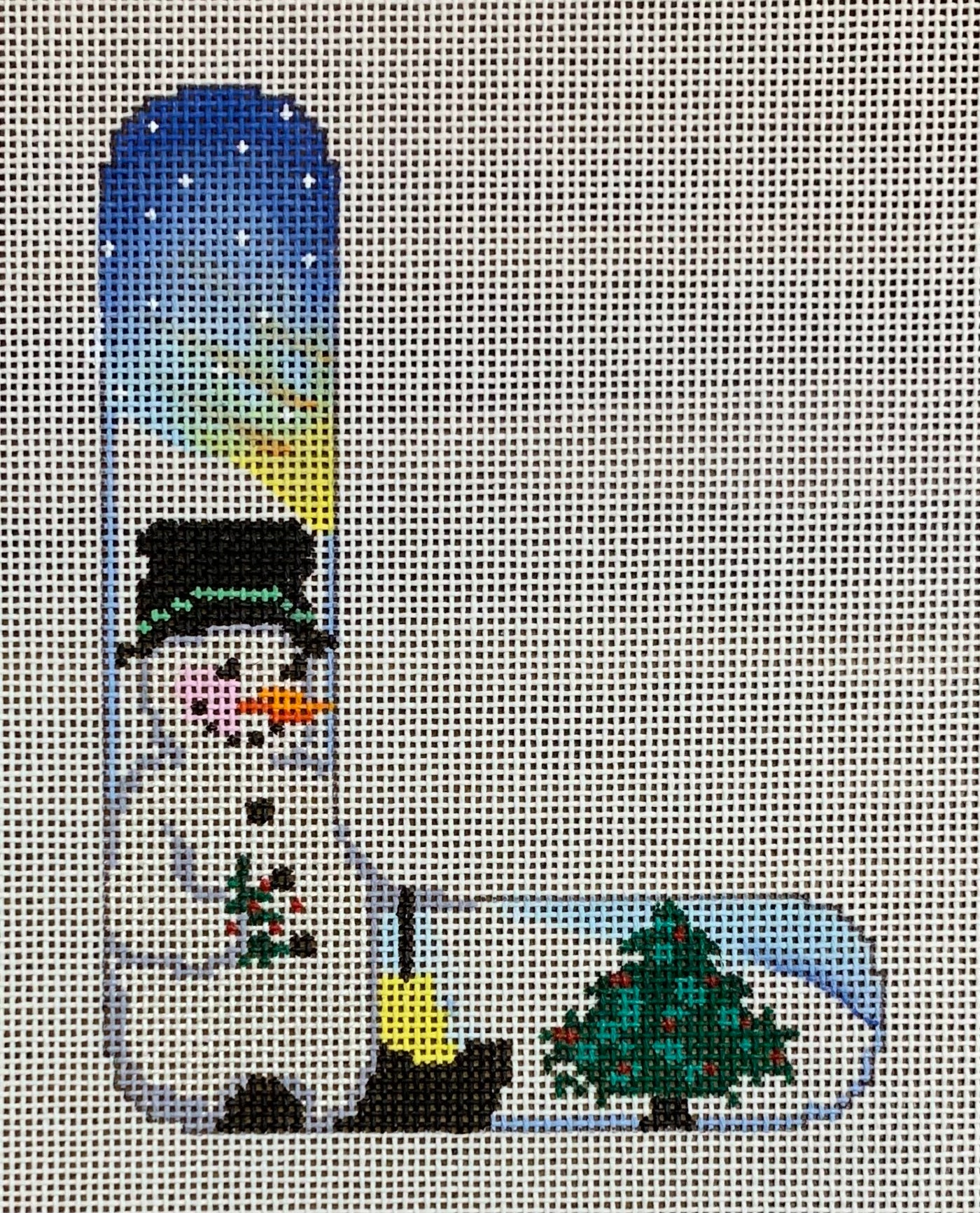 L Alphabet Snowman