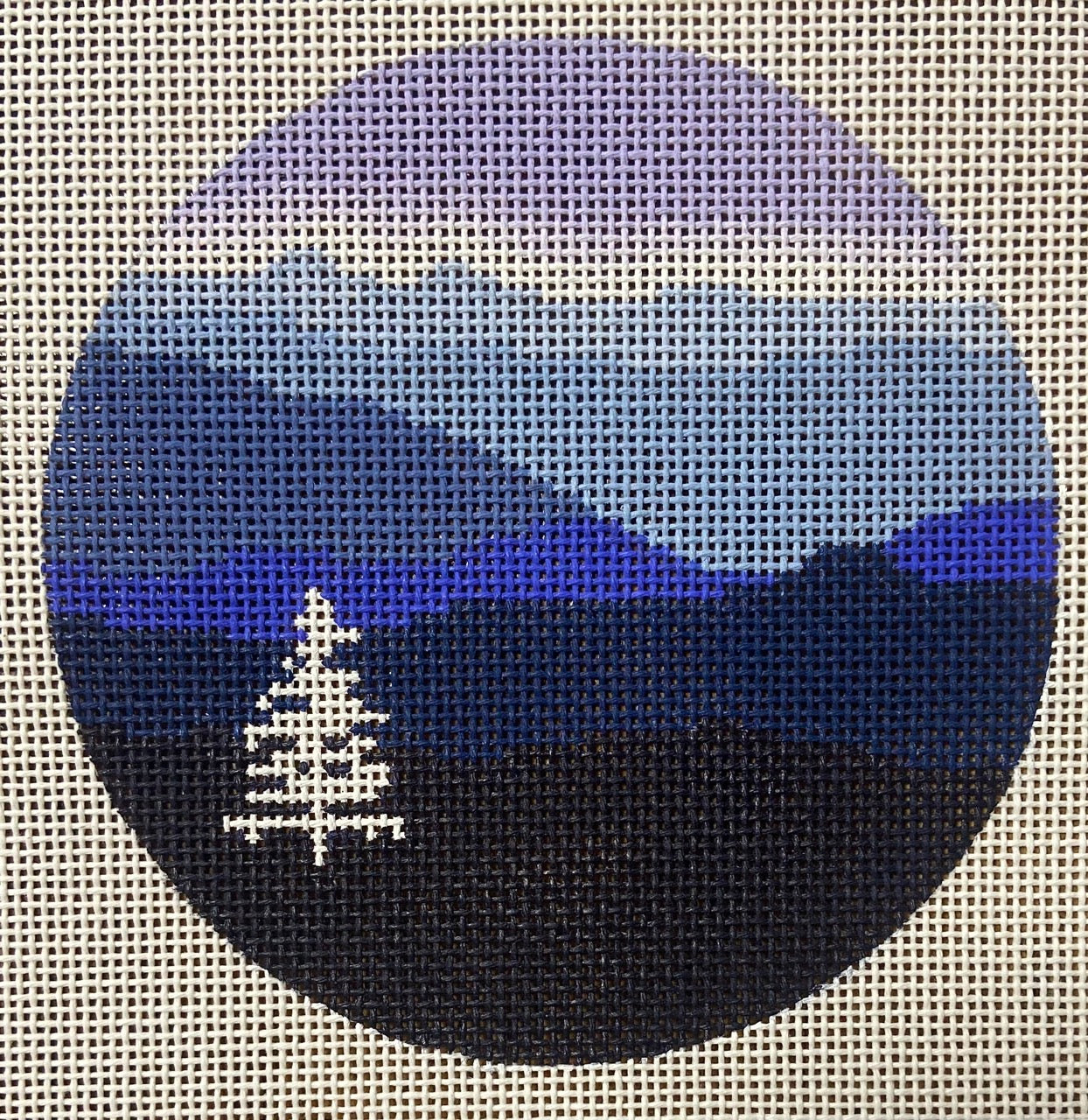 Mountain Tree - white