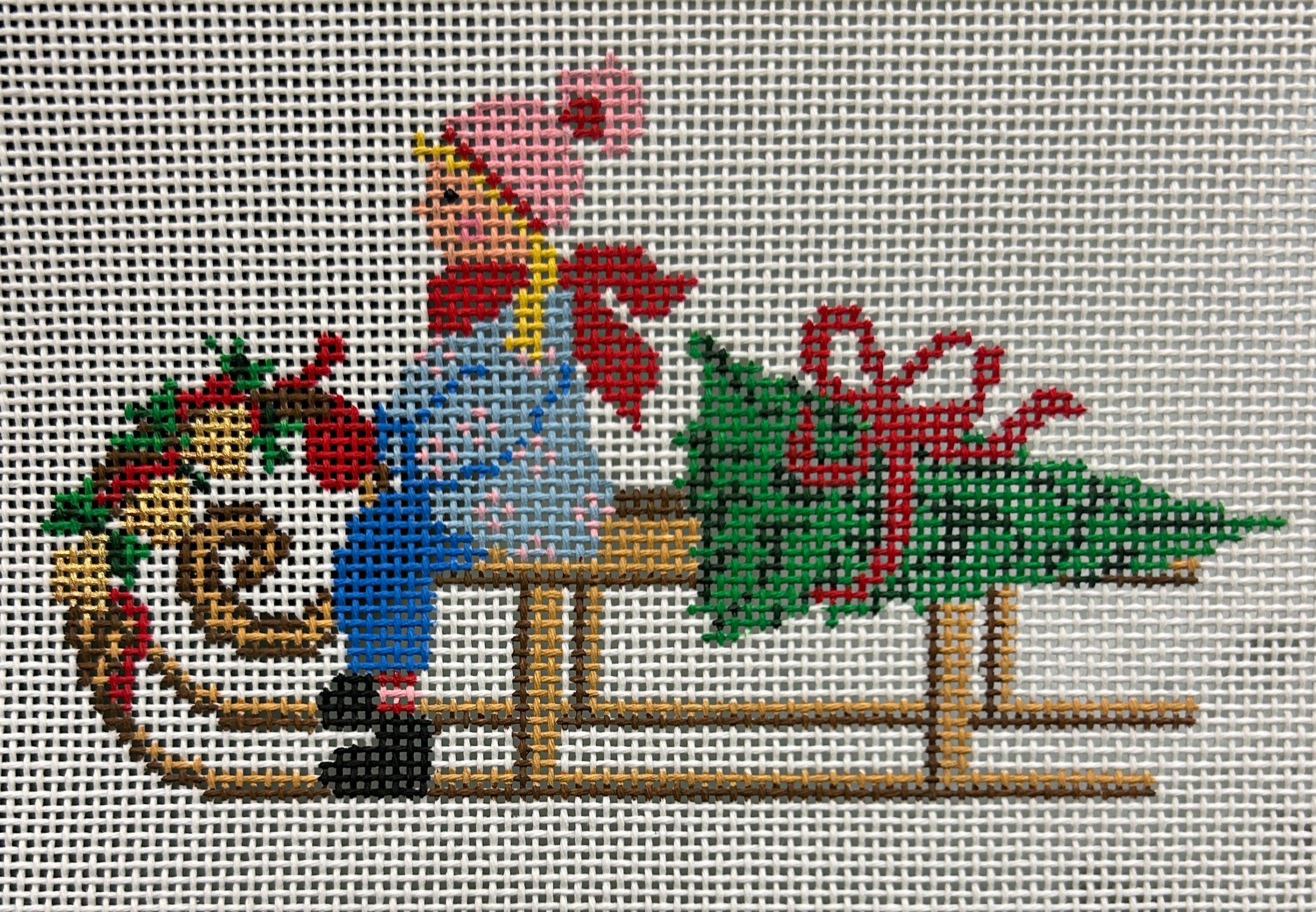 Festive Sled - girl
