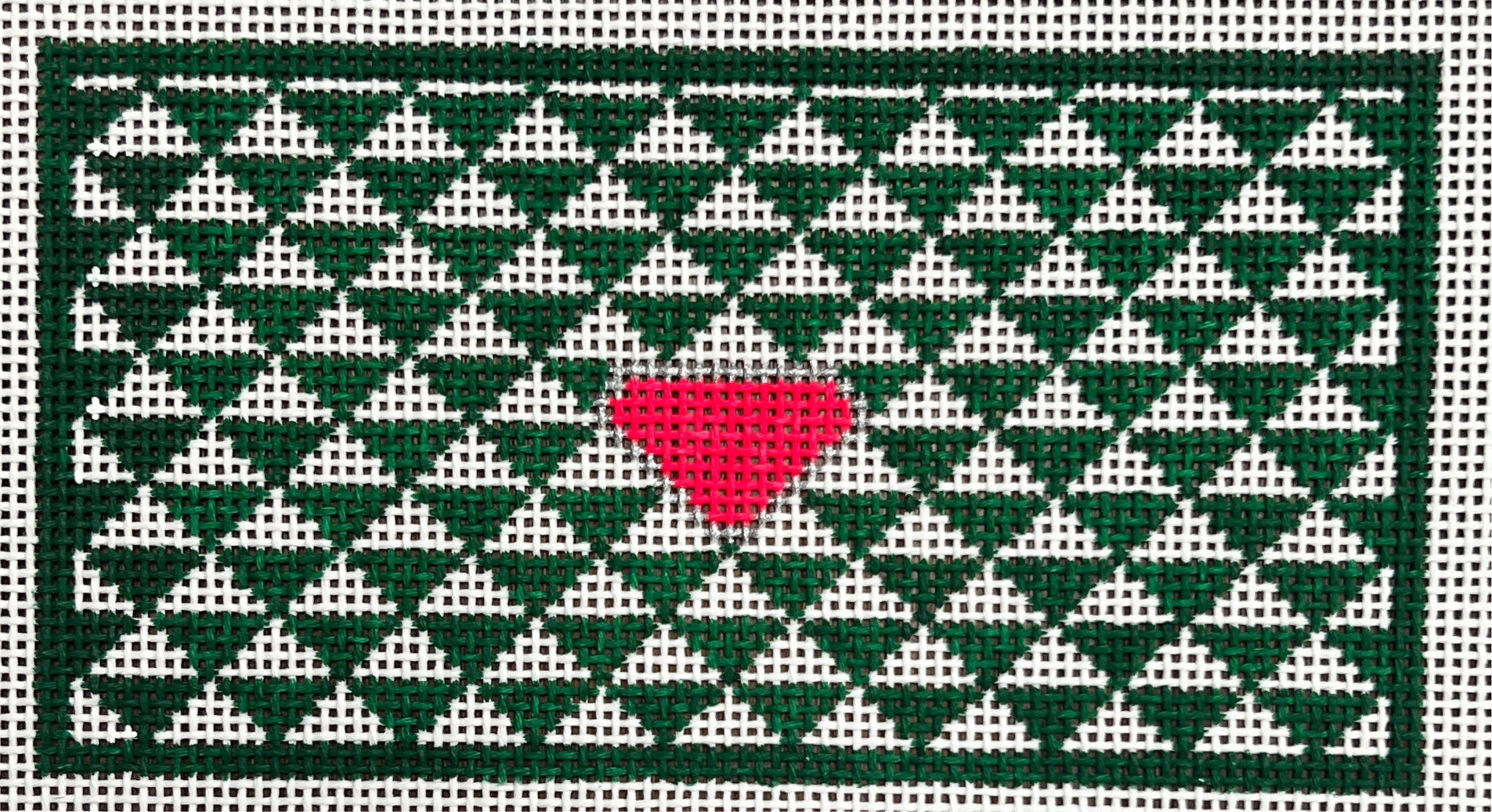 Green & Pink Triangle Insert