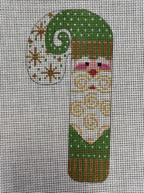 Rustic Santa Candy Cane