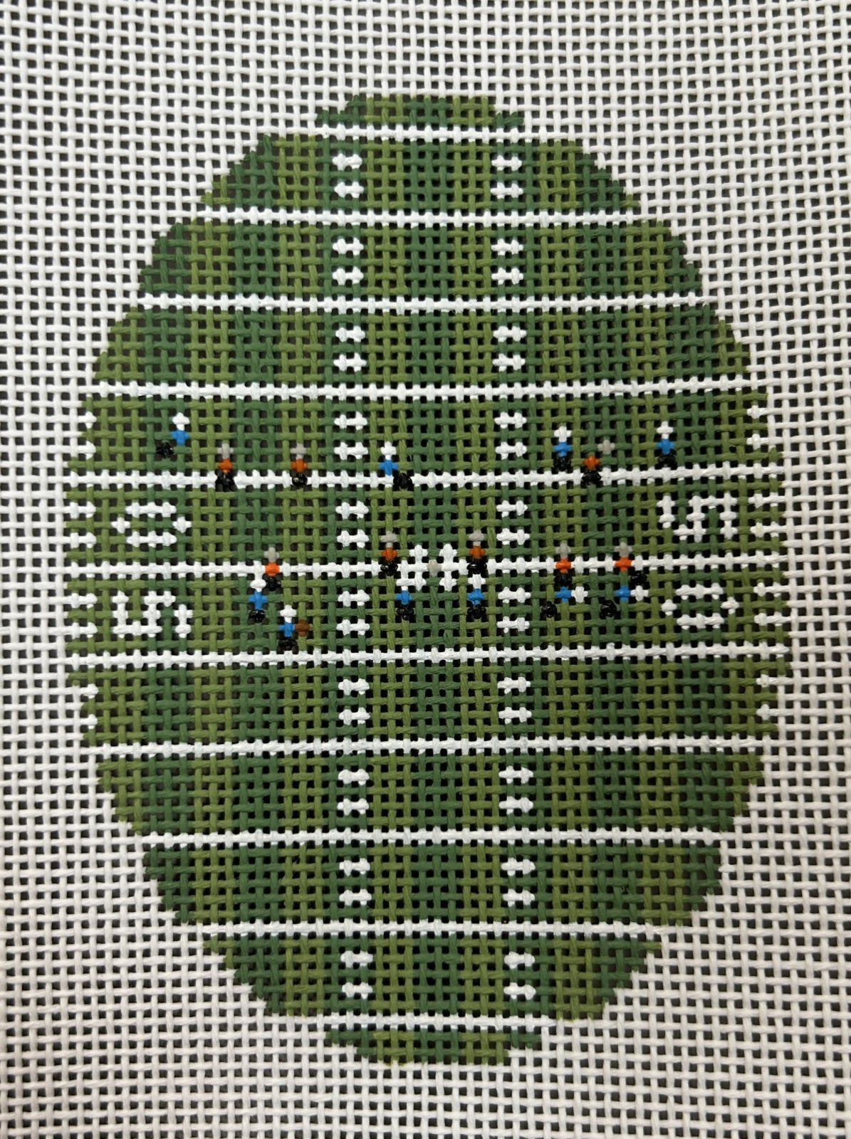 Football From Above Oval