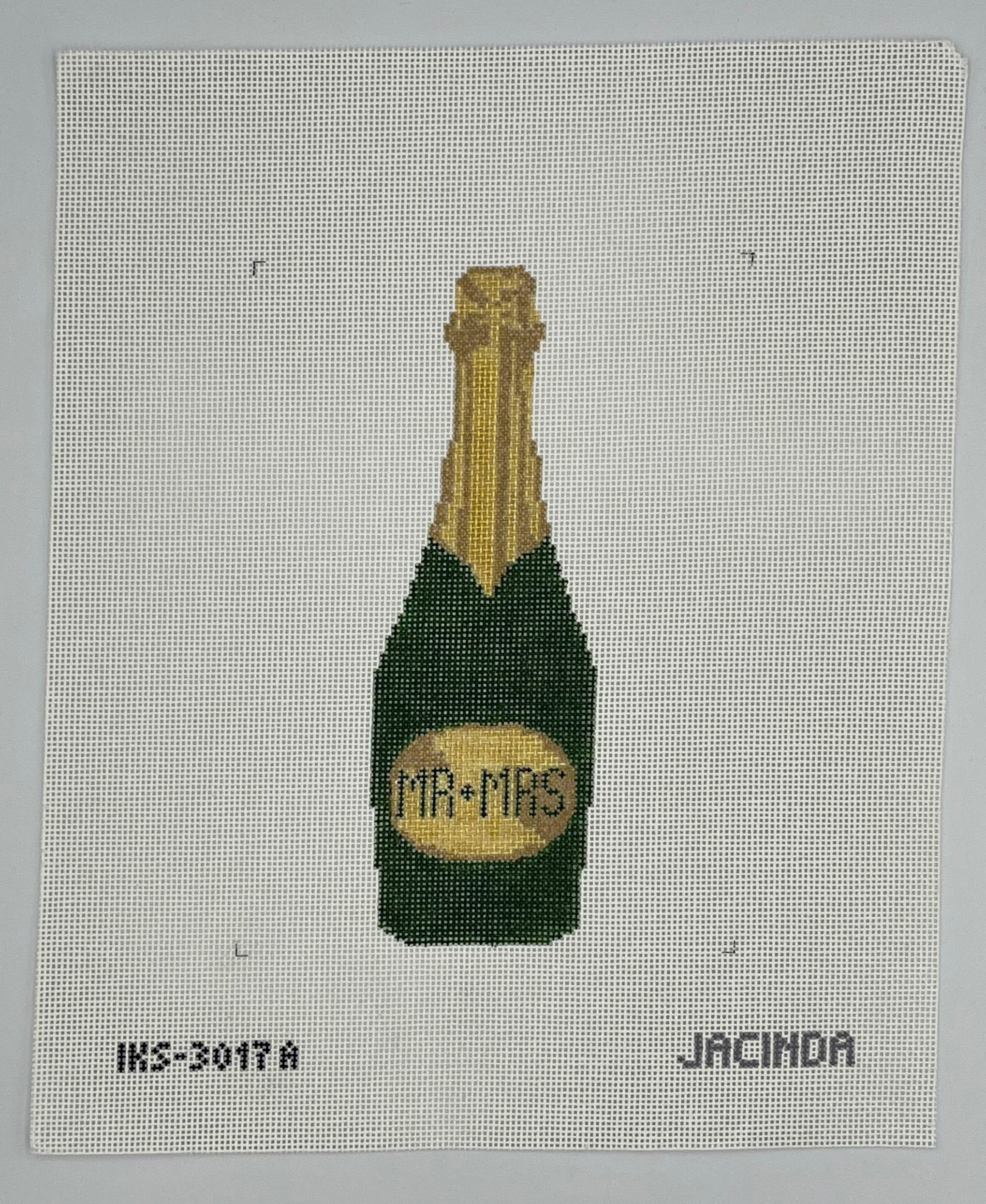 Mr & Mrs Champagne Bottle