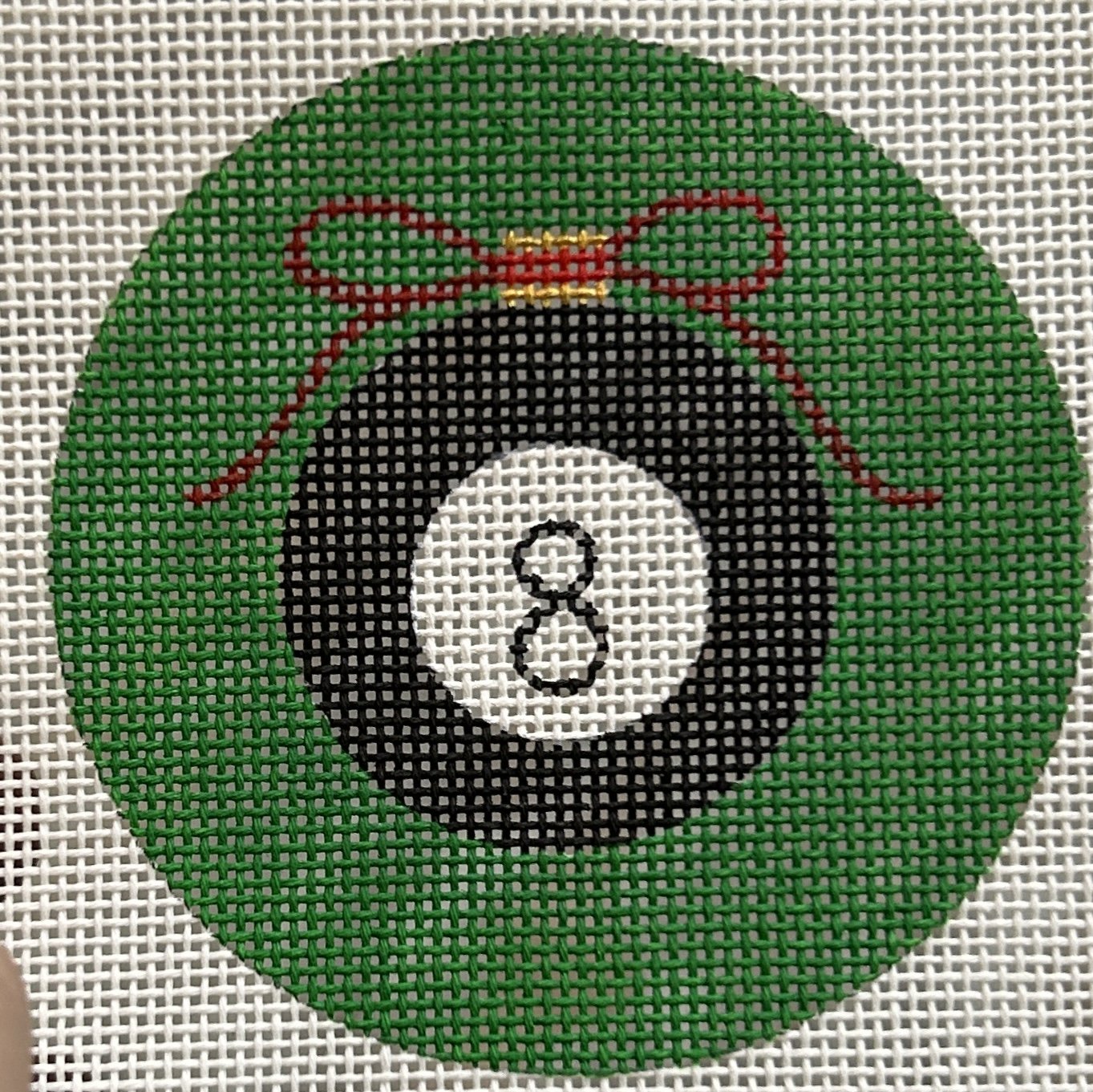 Eight Ball Ornament