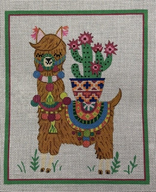 Llama with Cactus