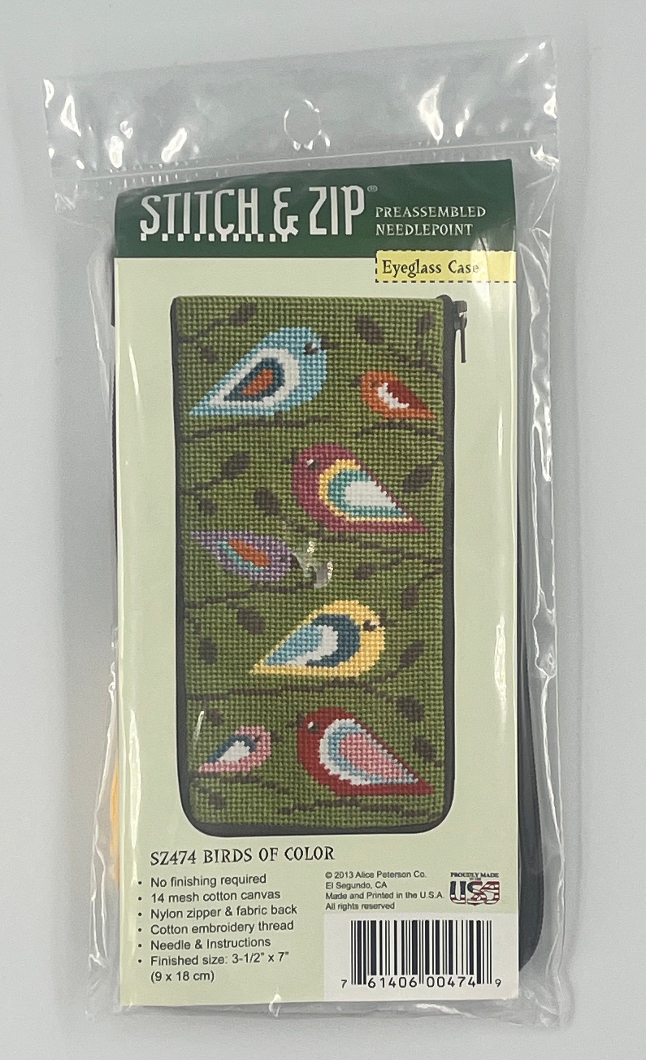 Stitch & Zip - Birds of Color