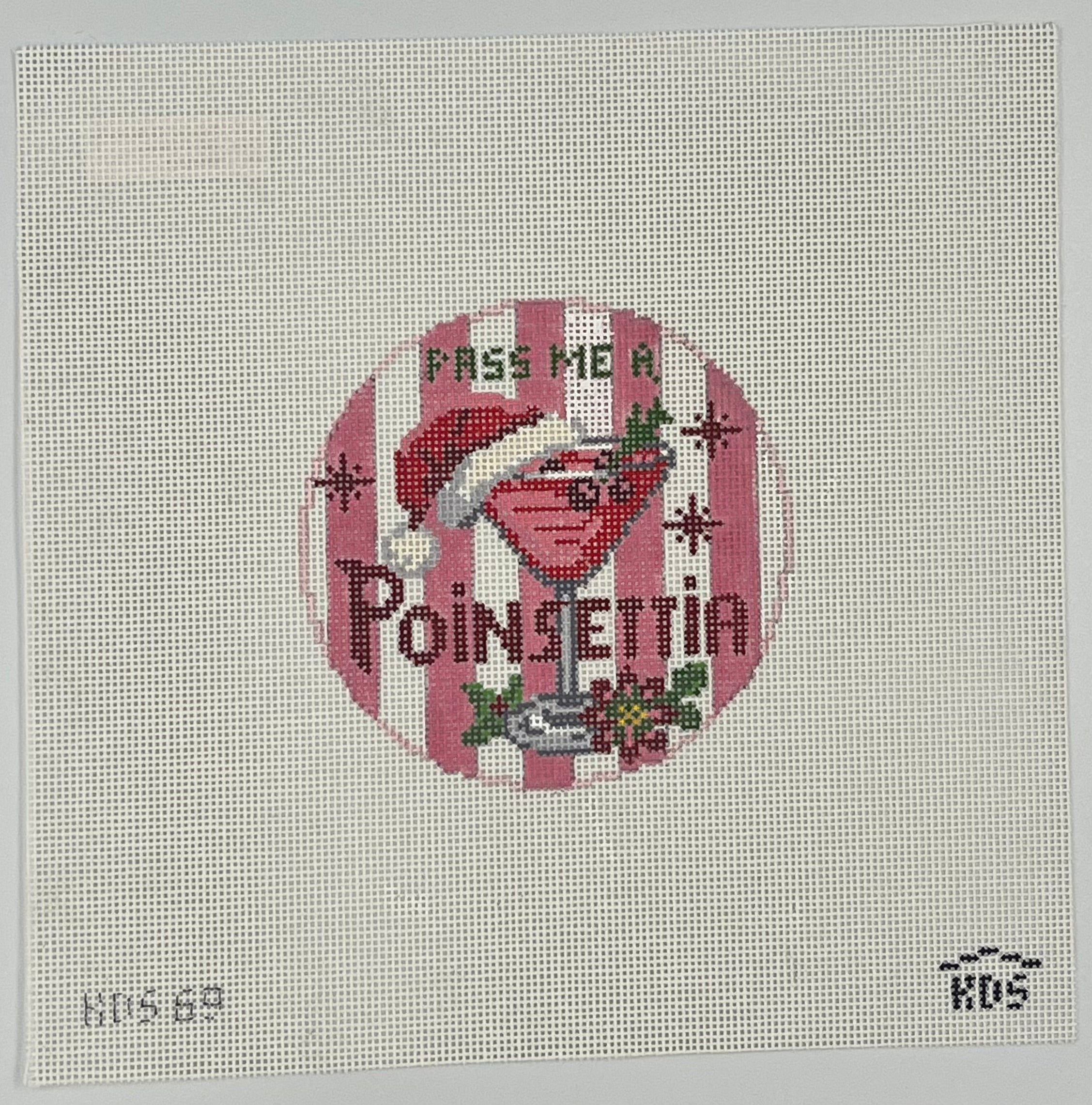 Happier Hour Coaster - Poinsettia