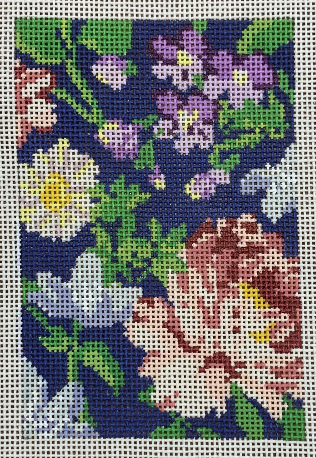 Midnight Blooms Passport Cover Insert