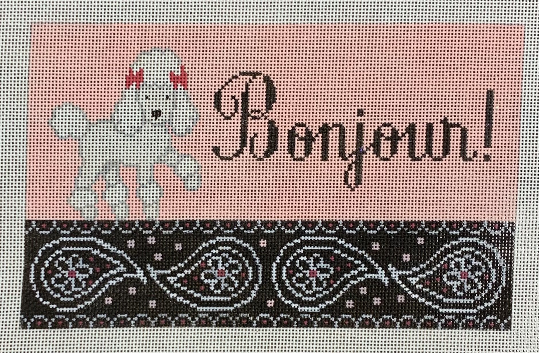 French Poodle Bonjour