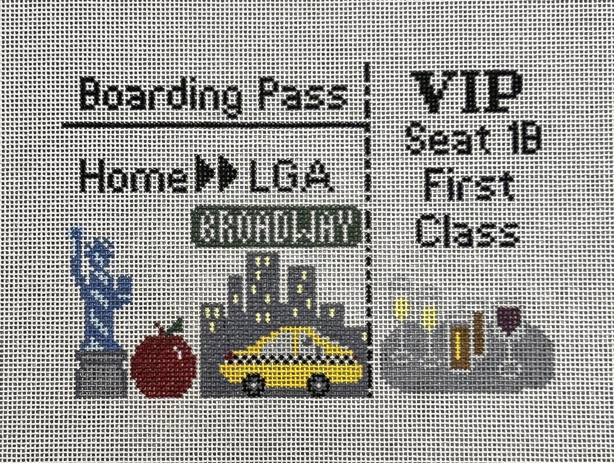 Boarding Pass - New York