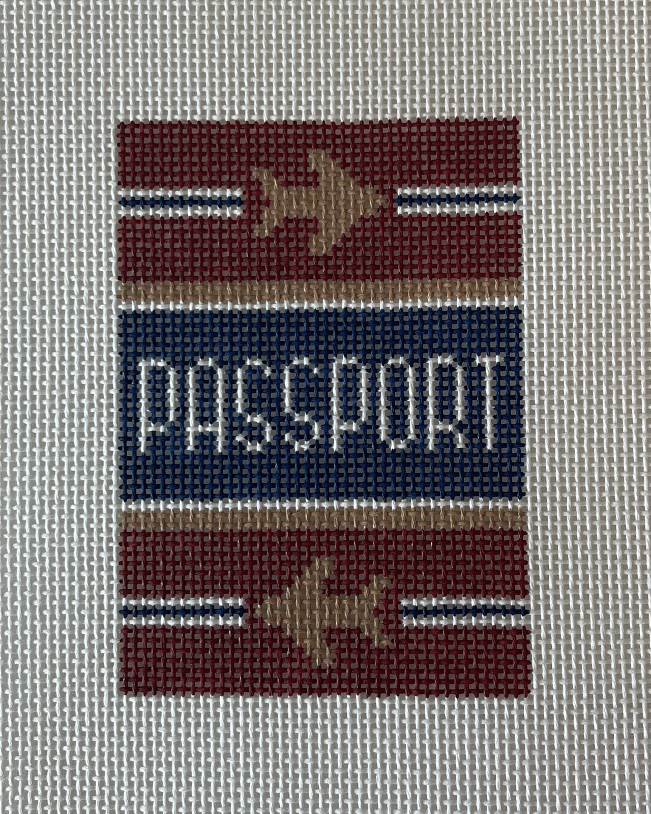Classic Passport Insert - Maroon