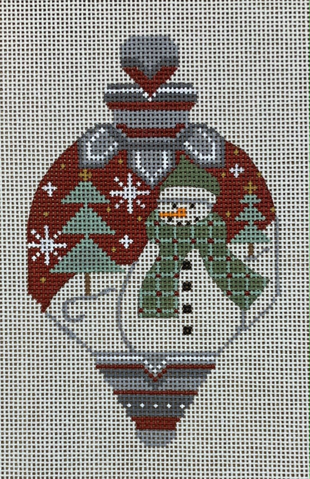 Snowman Ornament 4