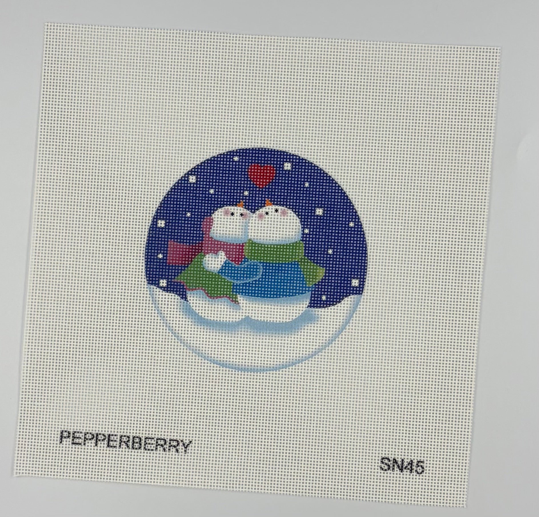 Gazing Snow Couple