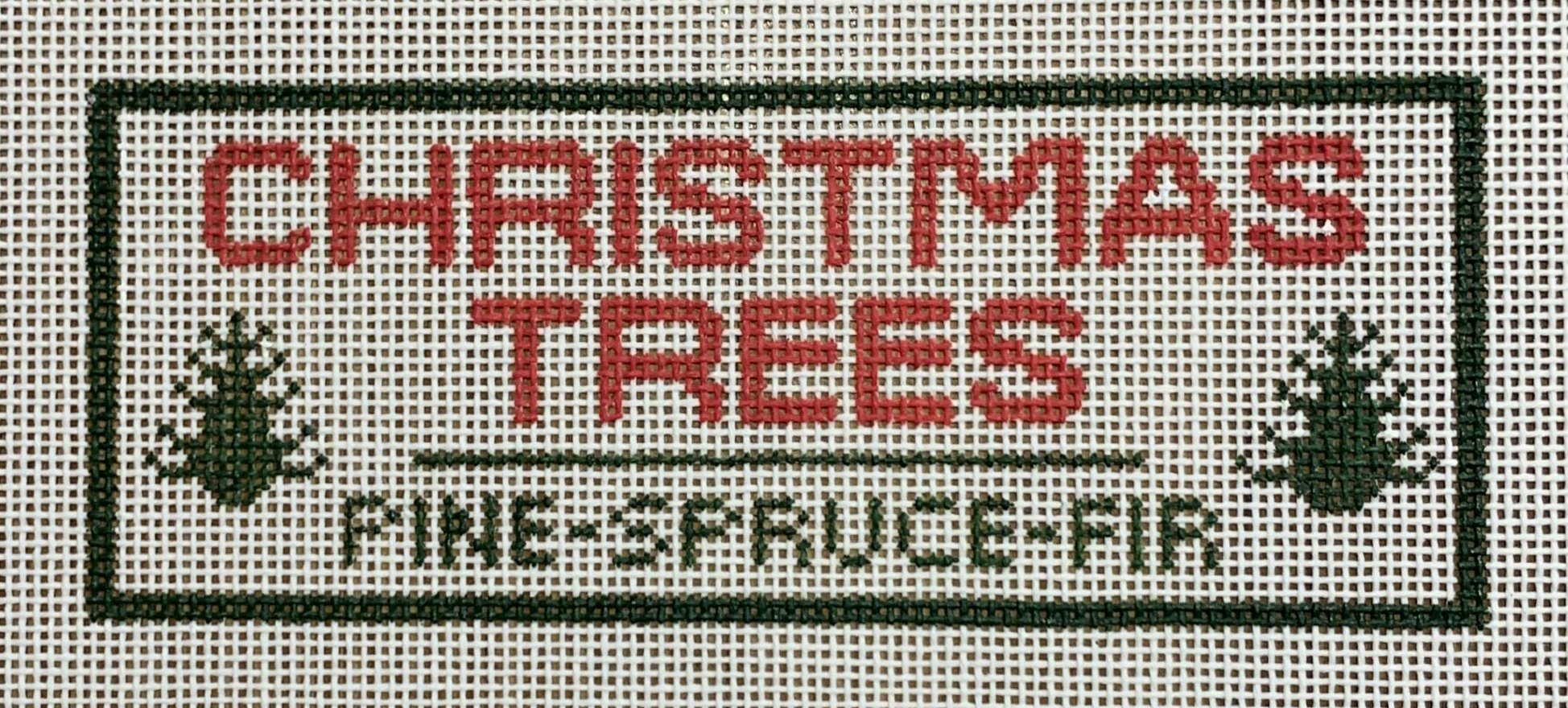 Christmas Trees Sign