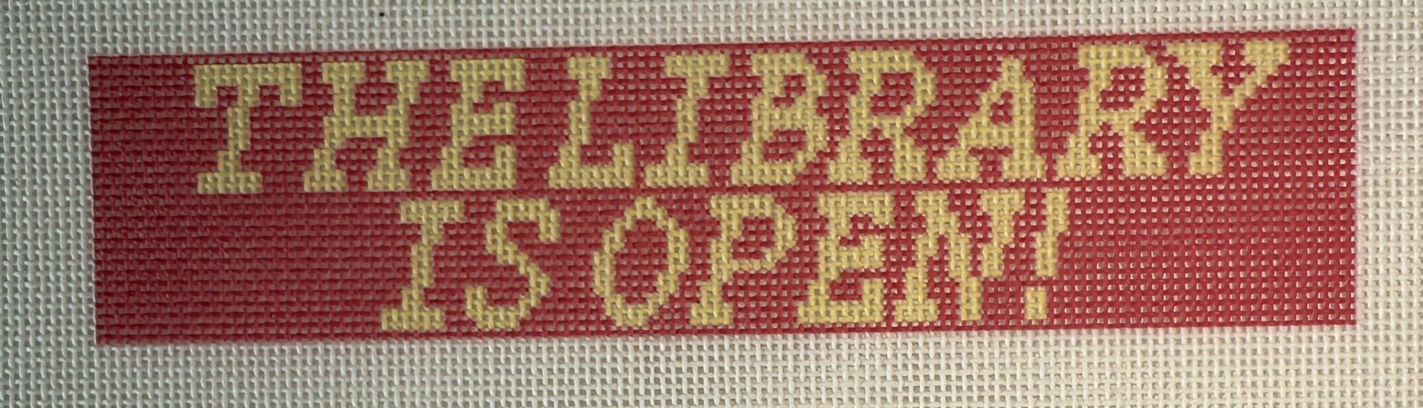 Library Open Bookmark