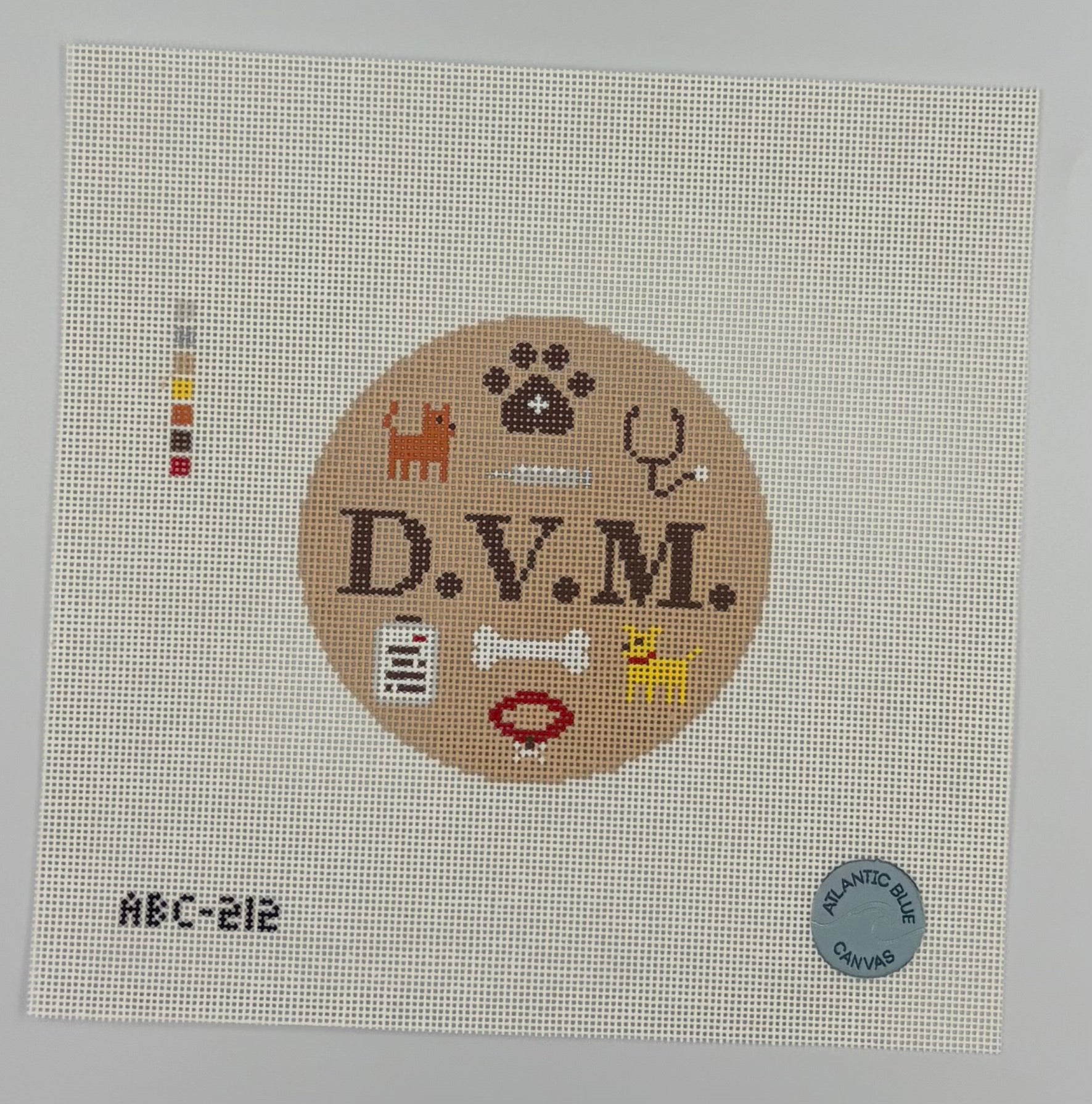 Veterinarian D.V.M Round