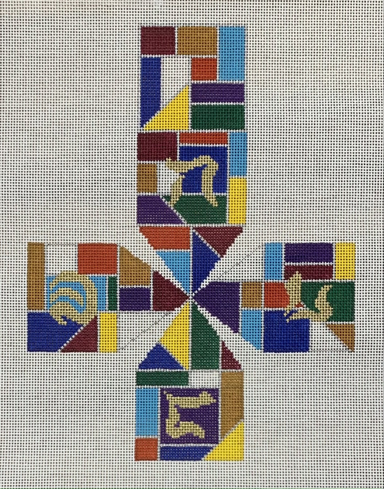 Stained Glass Dreidel