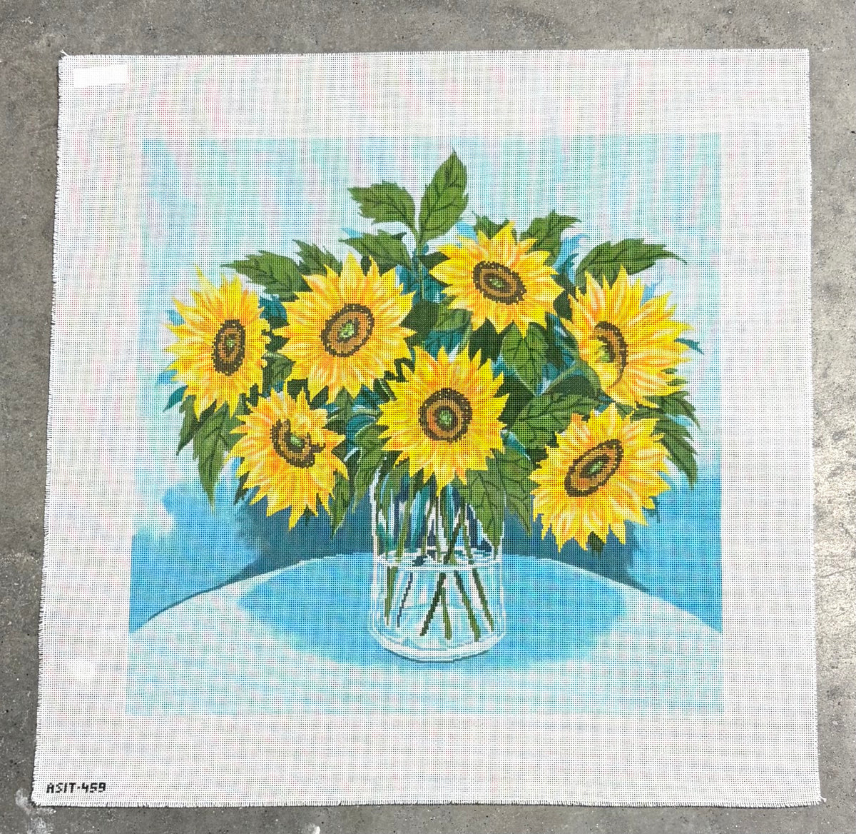 Sunflowers In Vase