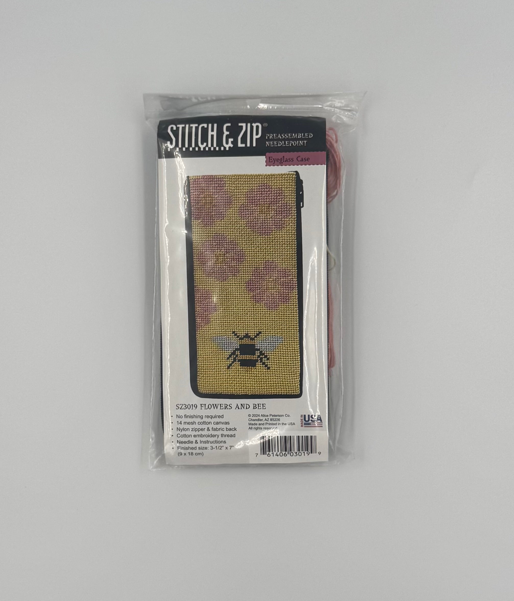 Stitch & Zip - Flowers and Bees Eyeglass