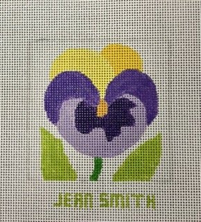 Simply Flower - Pansy Coaster