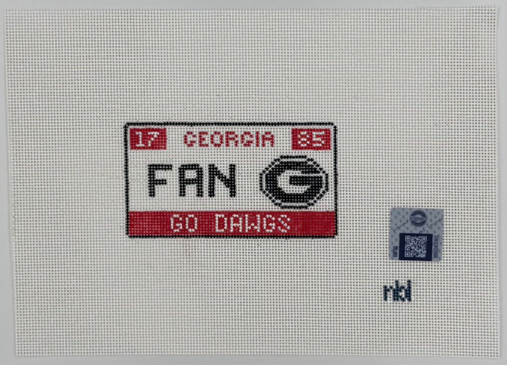 Georgia License Plate - Fan