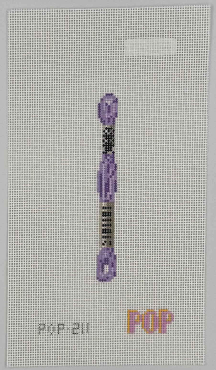 Floss Needlepoint Canvas - Lilac