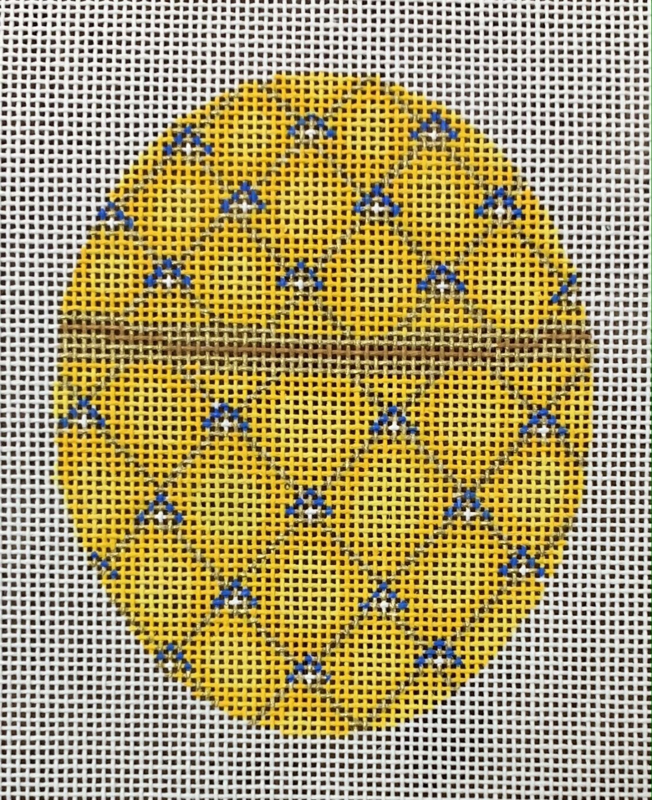 Faberge Egg Yellow (no stand)