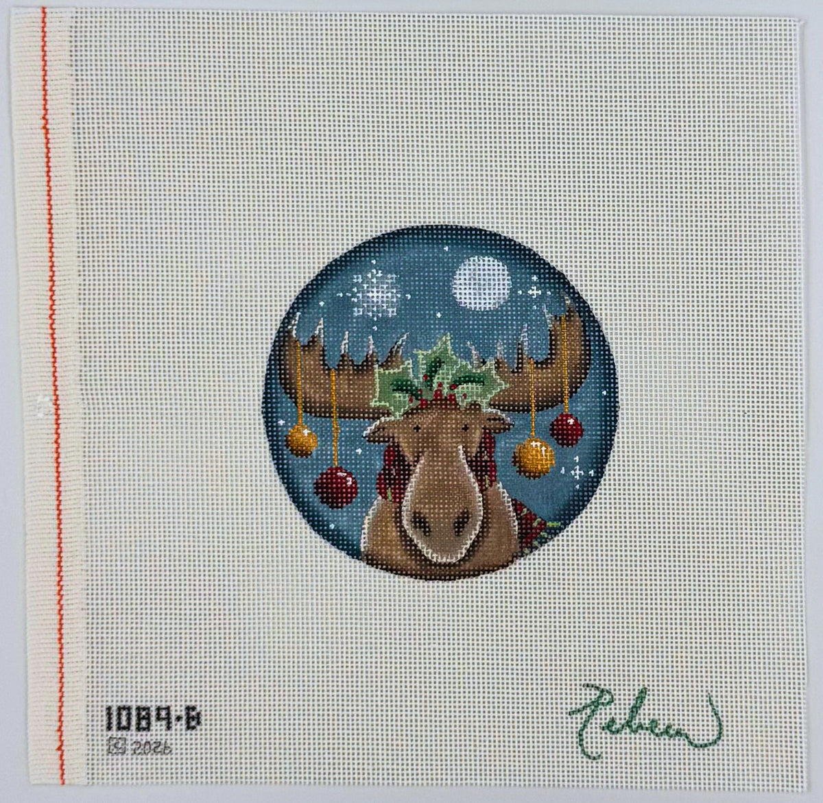 Moose with Ornaments