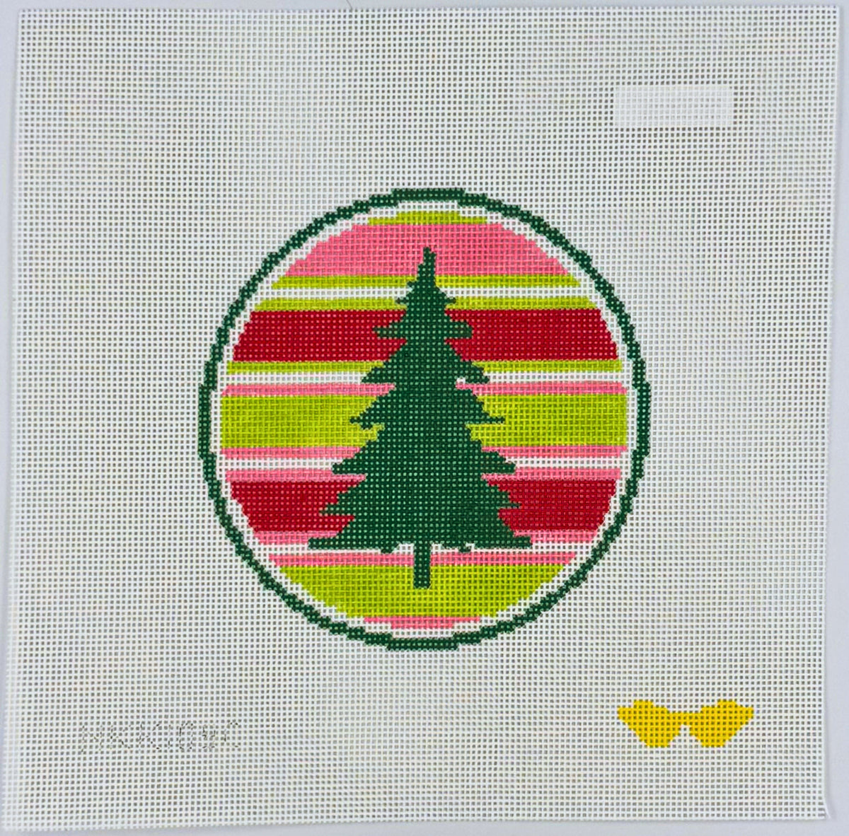 Stripes Tree Round