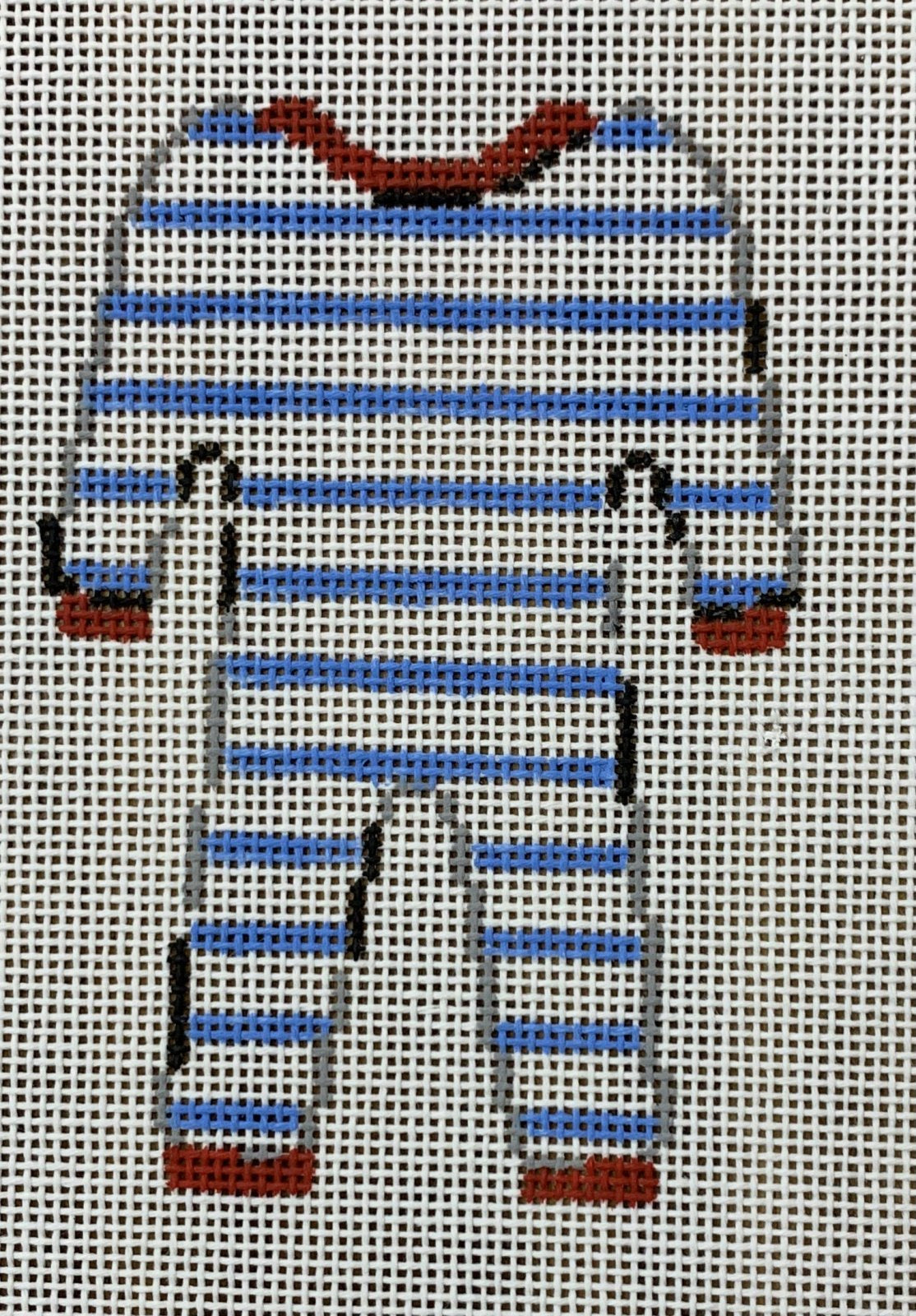 Christmas PJs Blue with Stitch Guide