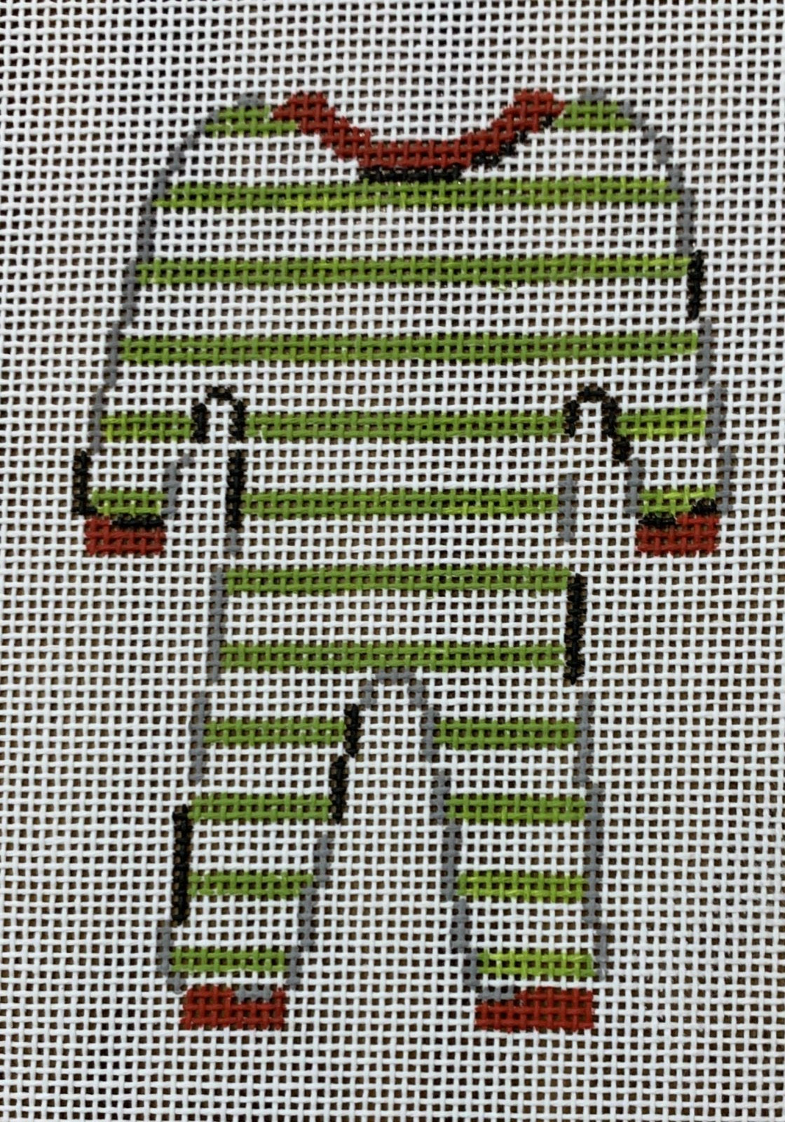 Christmas PJs Green with Stitch Guide