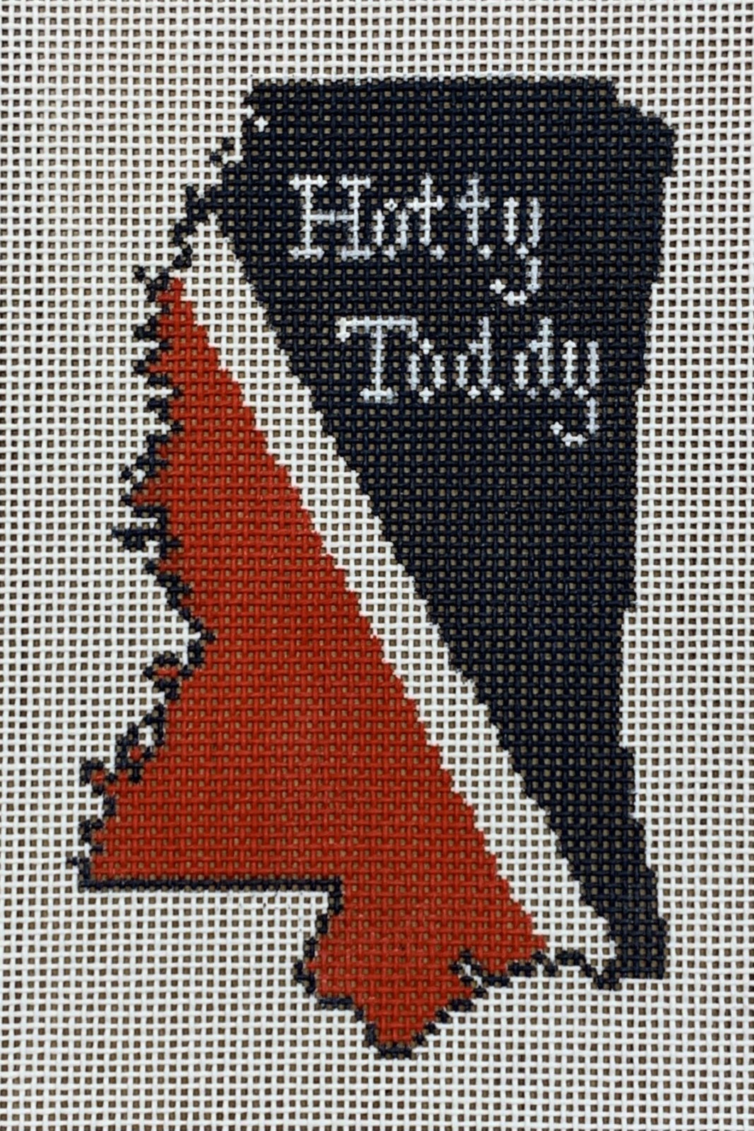Mississippi State Shape - Hotty Toddy