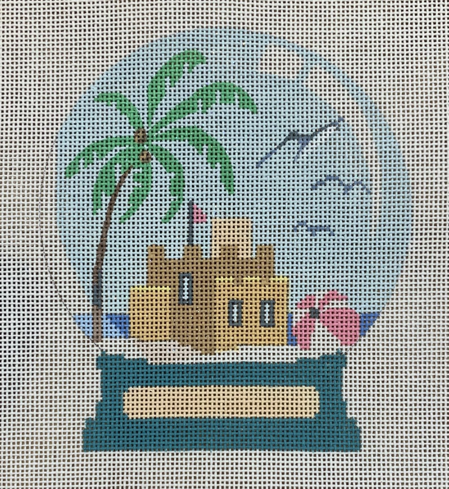 Beach Snow Globe