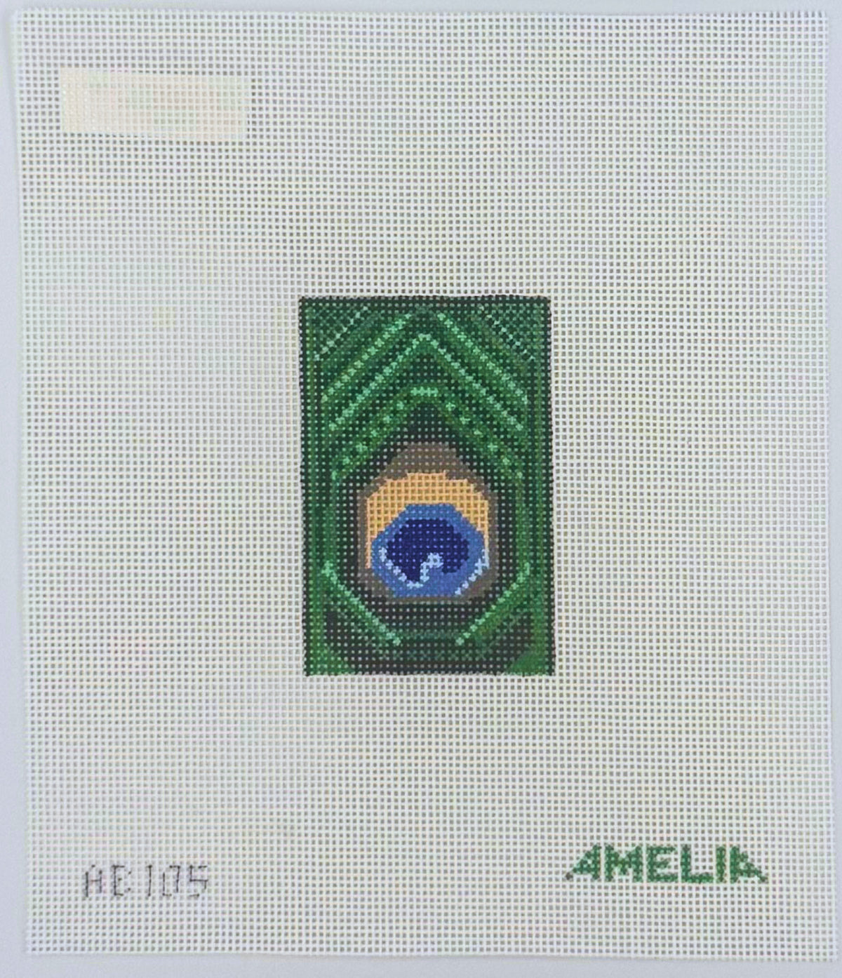 Peacock Luggage Tag