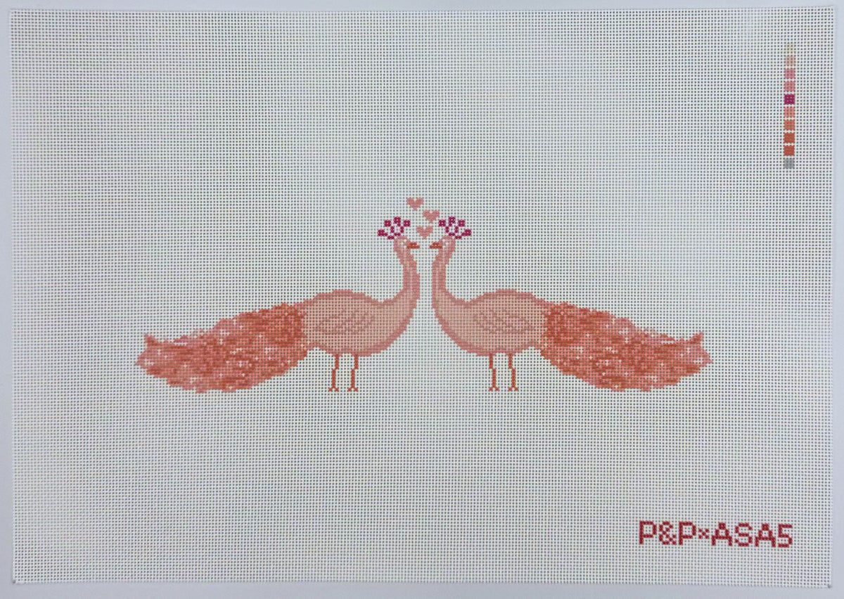Playful Peacocks