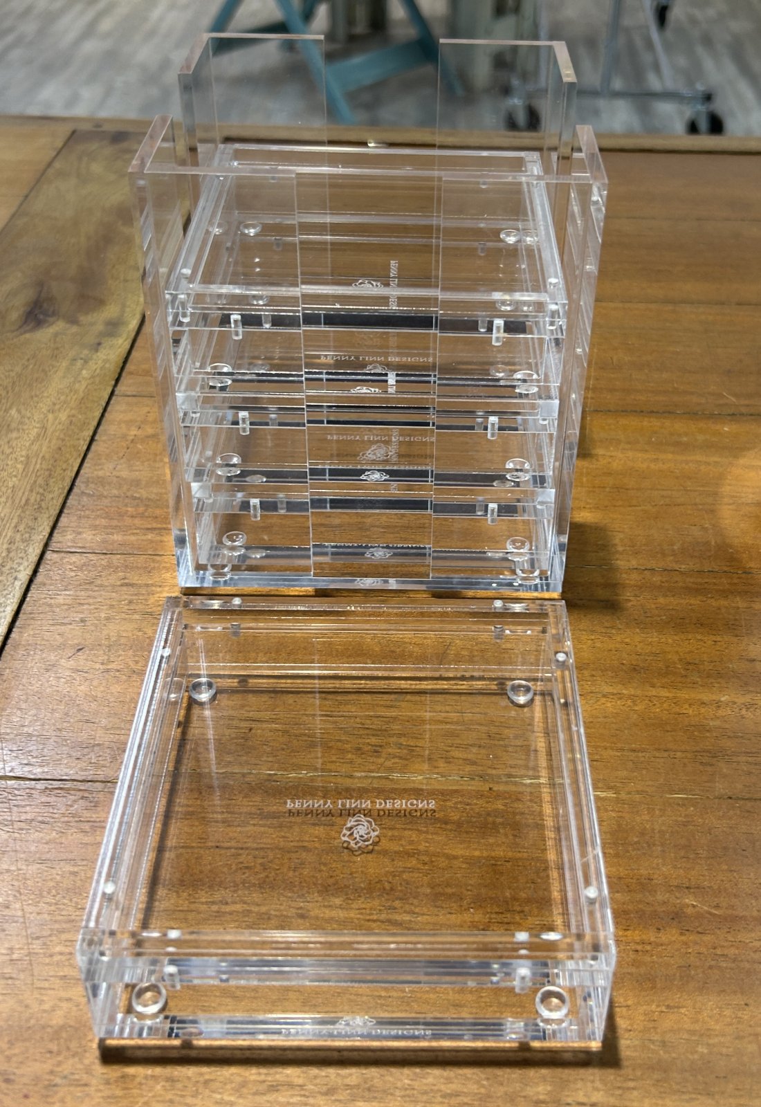 Acrylic Coaster Set- 4" Square