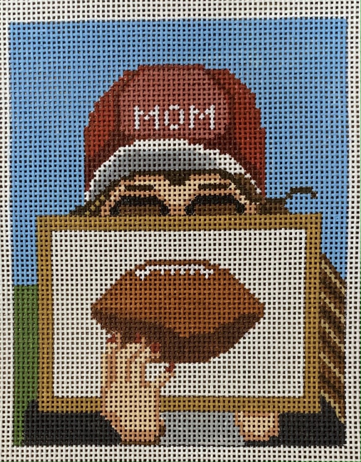 Football Mom Portrait
