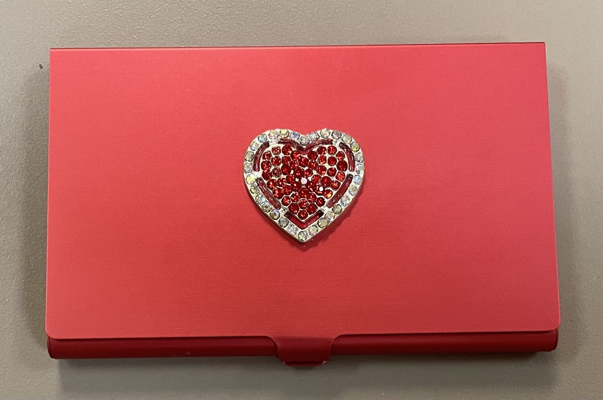 Needle/Beading Case - Red Heart