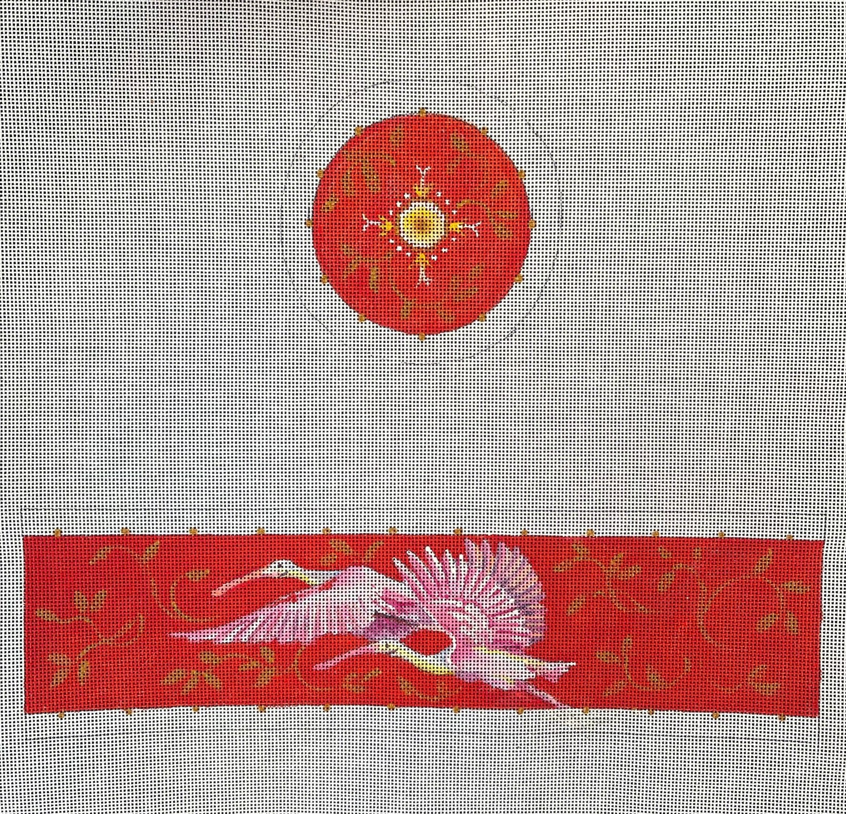 Hinged Box - Flying Spoonbills