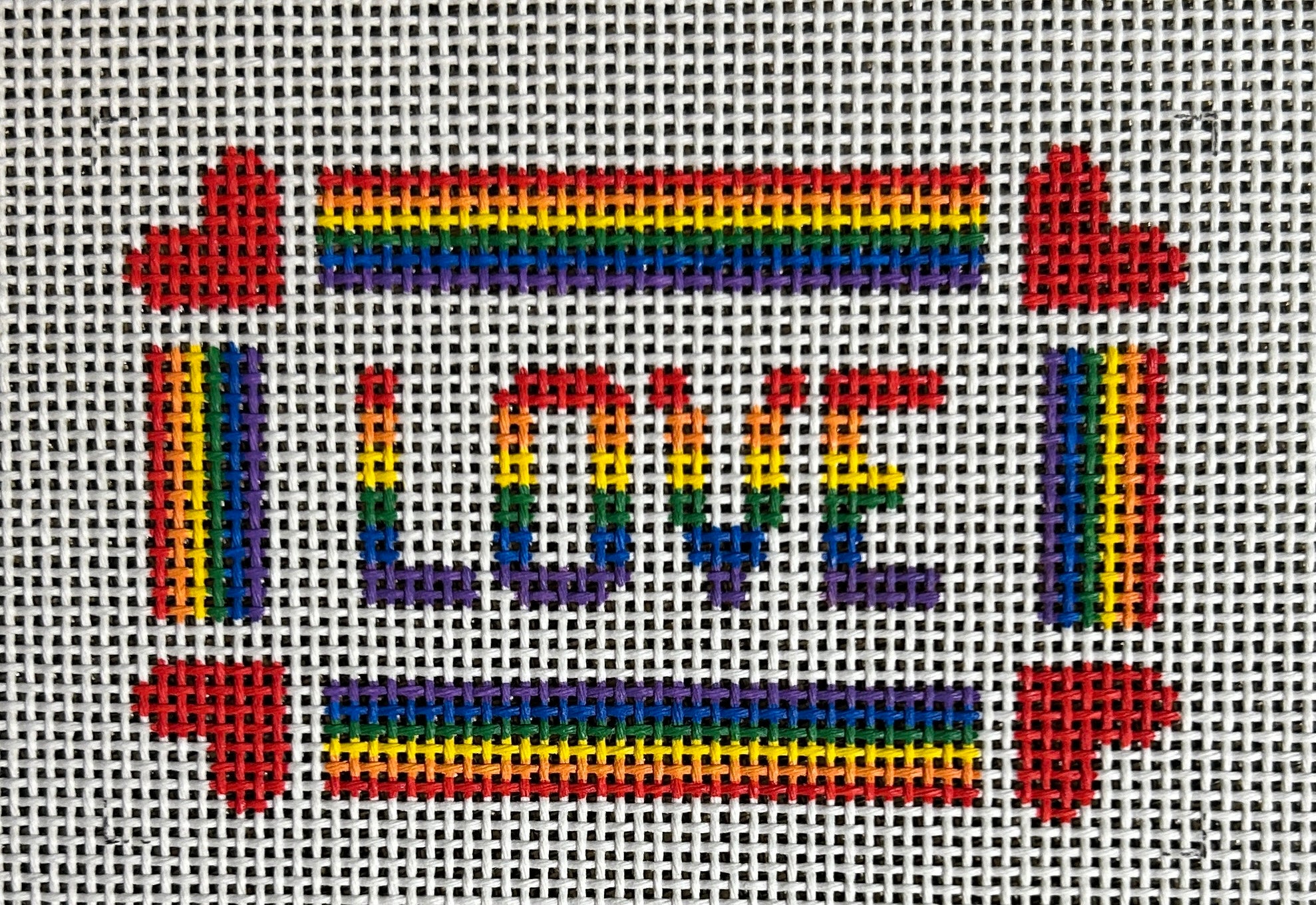 Love (rainbow colors)