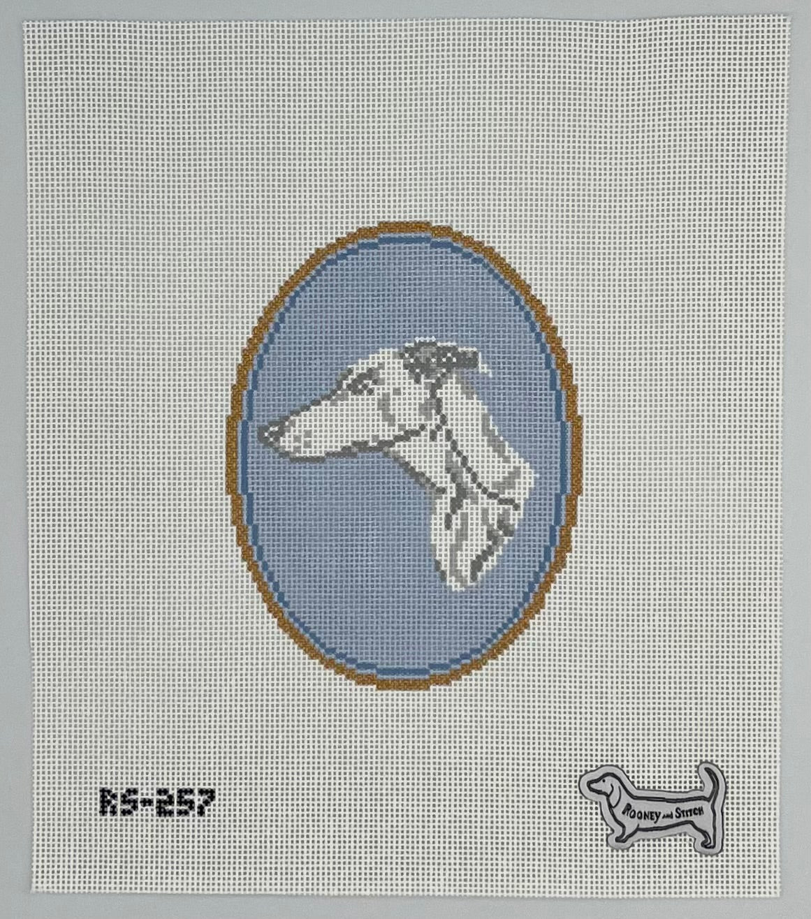Dog Cameo - Greyhound/Whippet
