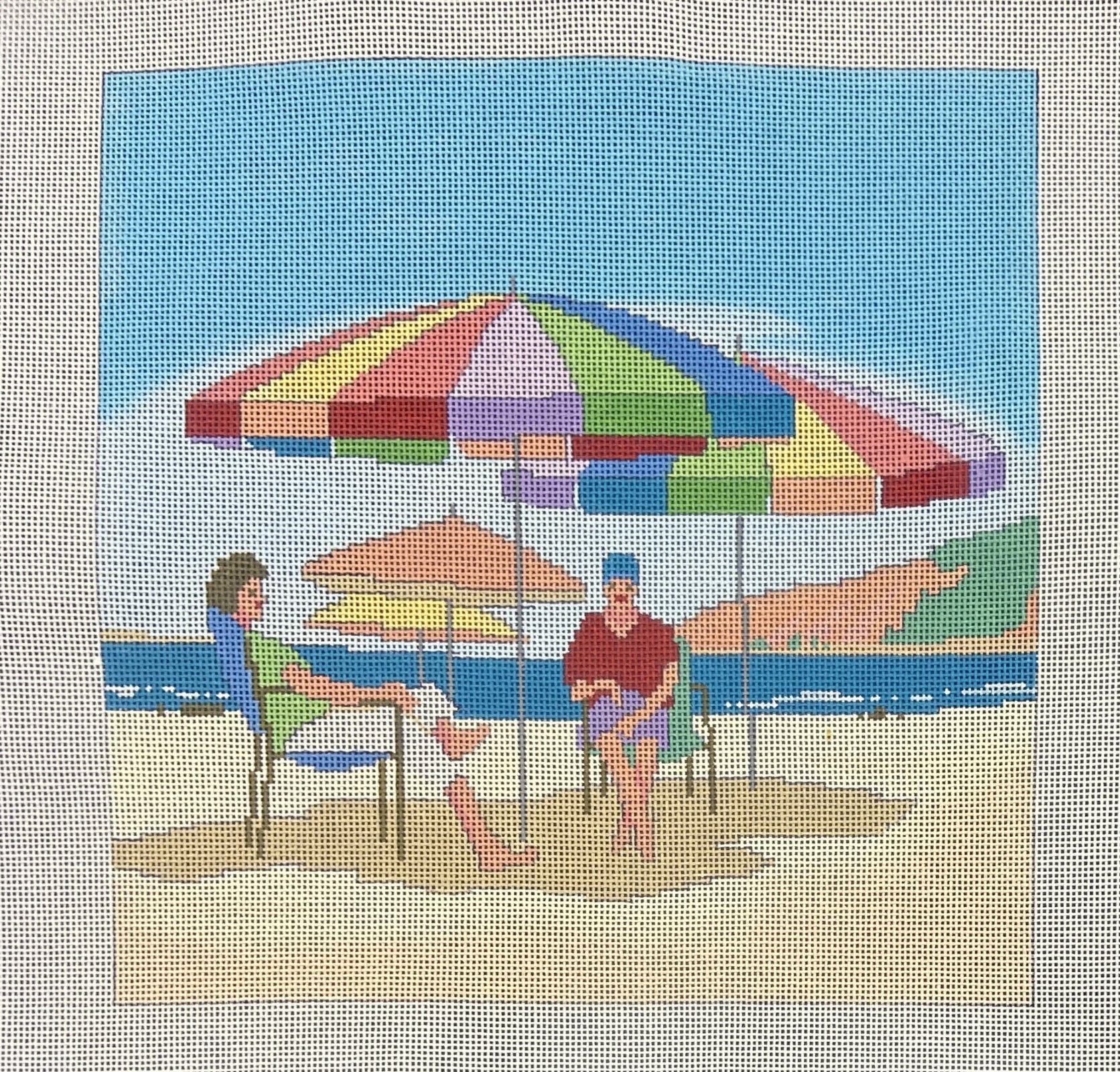 Under the Beach Umbrellas