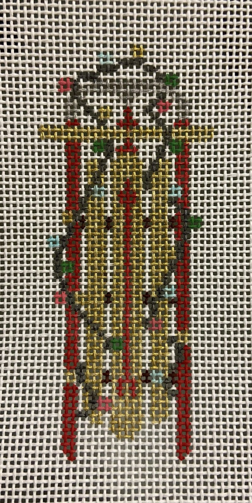 Sled Ornament with Lights