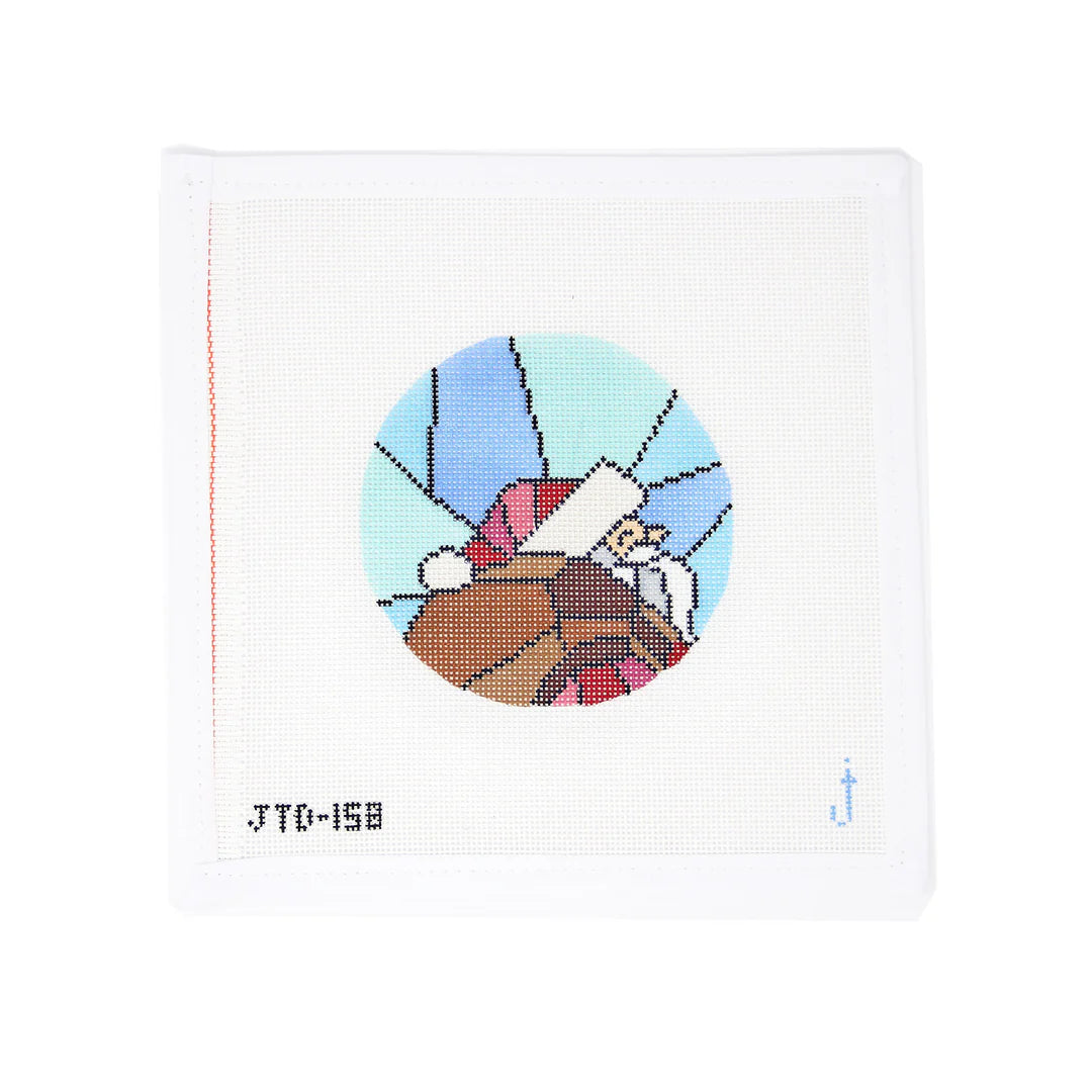 Stained Glass - Santa