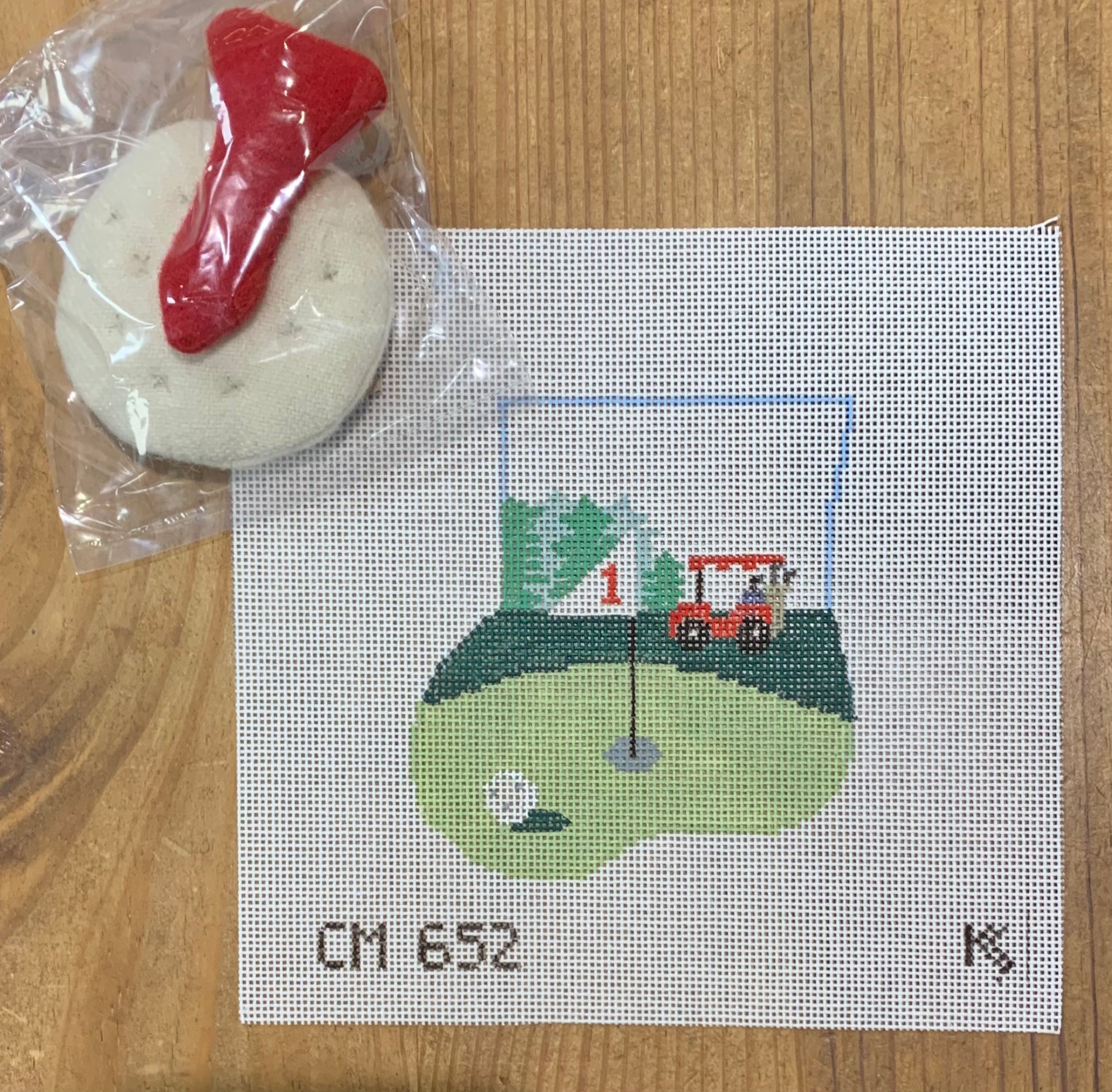 Golf Course Sock w/Golfball
