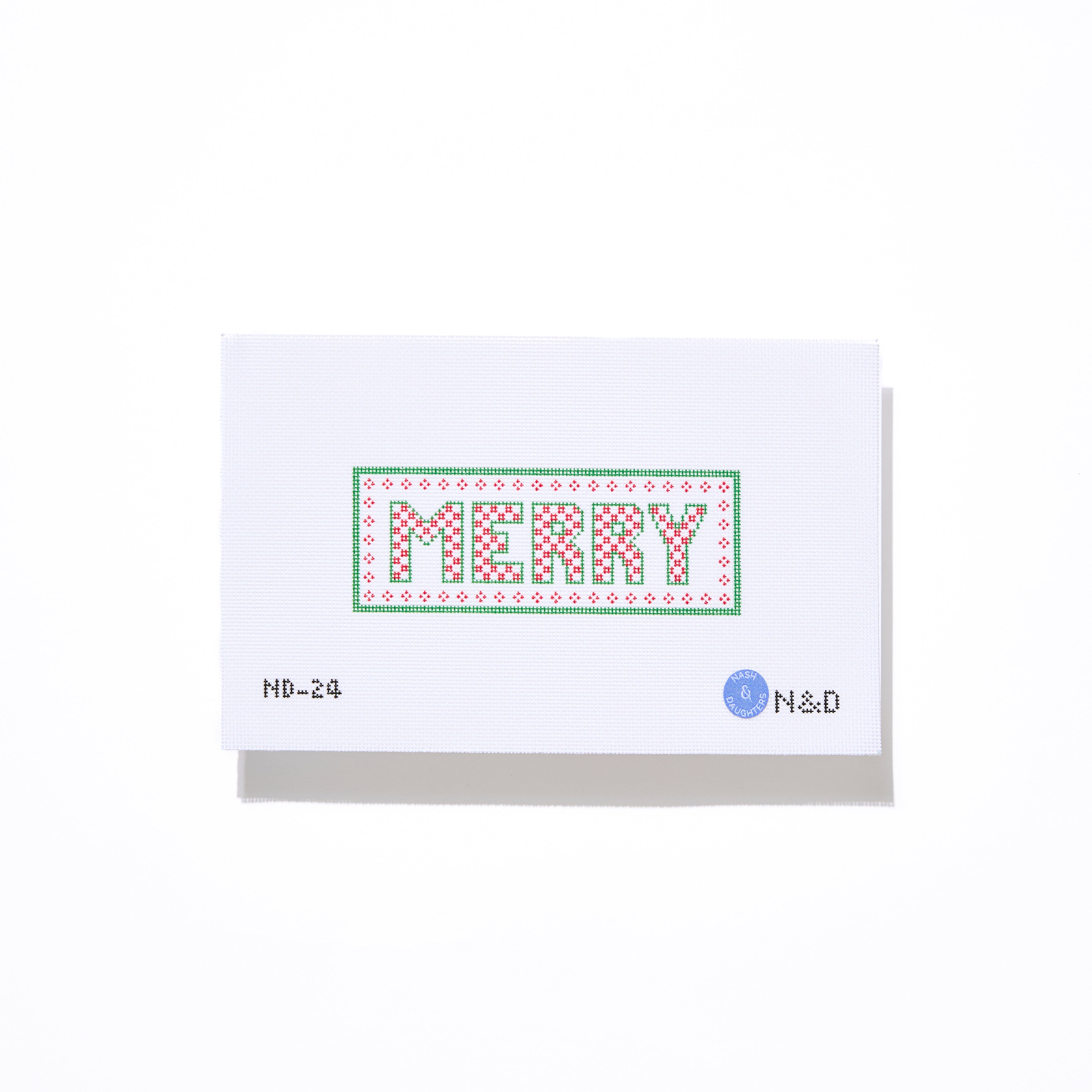 Merry Checkerboard Letters