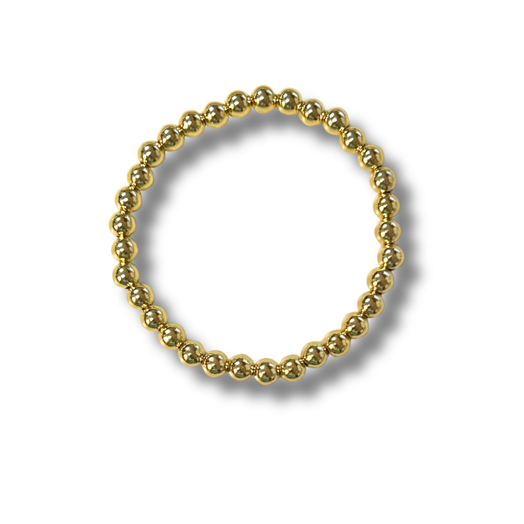 Lottie Lew Gold Bead Bracelets